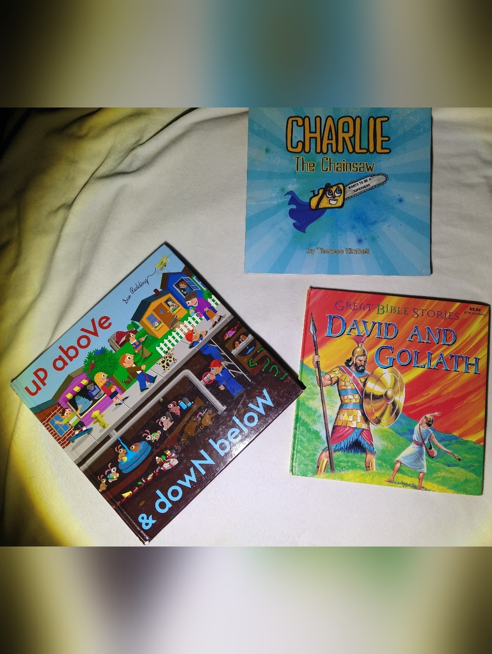 Children's Picture Book Bundle - Blue, Red, Green Covers